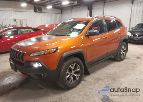 2015 Jeep Cherokee Trailhawk z USA, uszkodzony, nr VIN 1C4PJMBS7FW728650